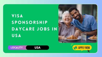 Visa Sponsorship Daycare Jobs in USA