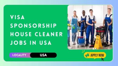 Visa Sponsorship House Cleaner Jobs in USA