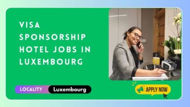 Visa Sponsorship Hotel Jobs in Luxembourg