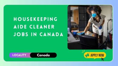 Housekeeping Aide Cleaner Jobs in Canada