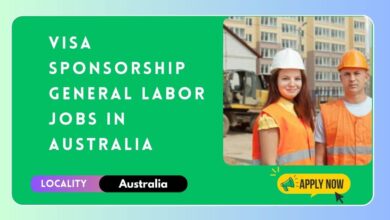Visa Sponsorship General Labor Jobs in Australia