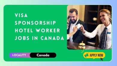 Visa Sponsorship Hotel Worker Jobs in Canada