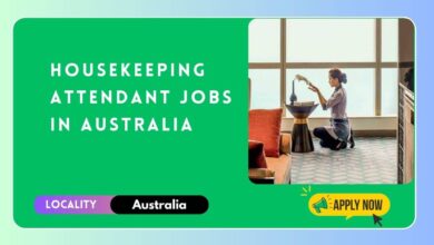 Housekeeping Attendant Jobs in Australia