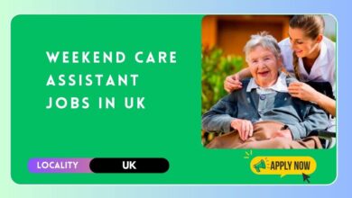 Weekend Care Assistant Jobs in UK