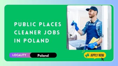 Public Places Cleaner Jobs in Poland