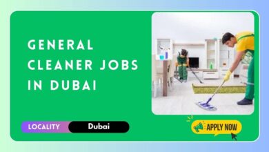 General Cleaner Jobs in Dubai