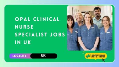 Opal Clinical Nurse Specialist Jobs in UK