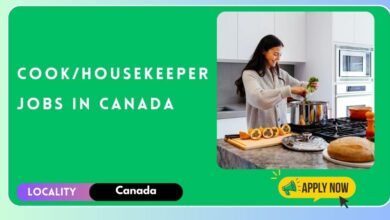 Cook/Housekeeper Jobs in Canada