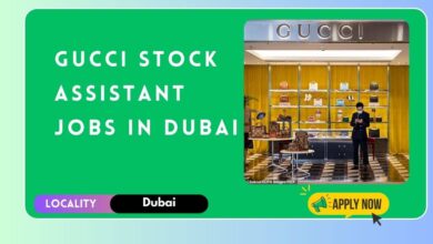 GUCCI Stock Assistant Jobs in Dubai