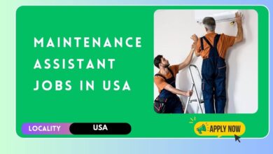 Maintenance Assistant Jobs in USA