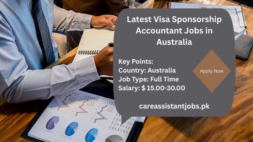 Latest Visa Sponsorship Accountant Jobs in Australia