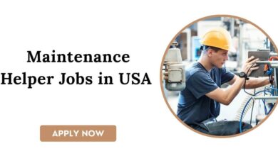 Maintenance Helper Jobs in USA