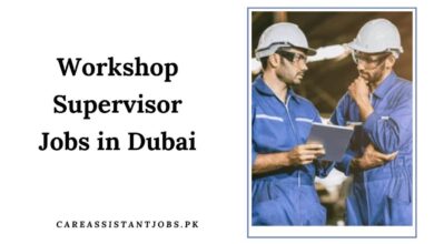Workshop Supervisor Jobs in Dubai