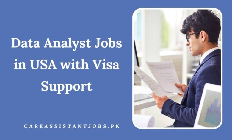Data Analyst Jobs in USA with Visa Support