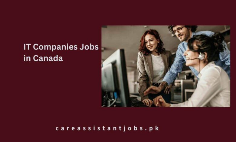 IT Companies Jobs in Canada