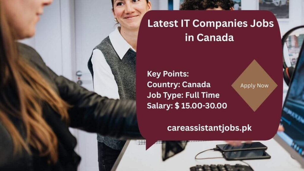 Latest IT Companies Jobs in Canada