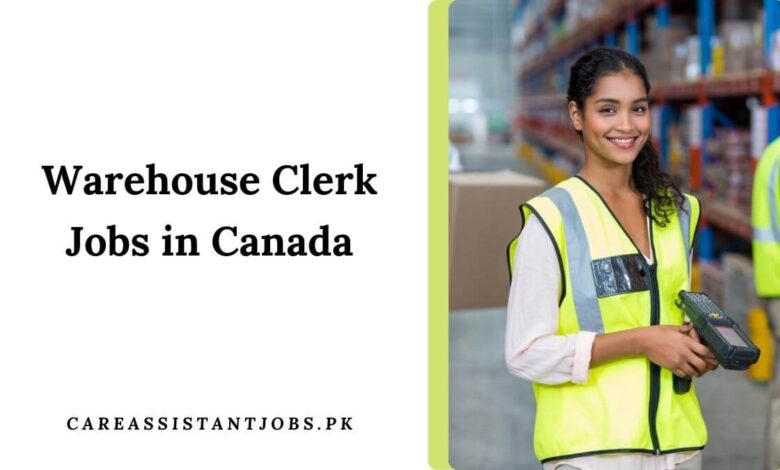 Warehouse Clerk Jobs in Canada