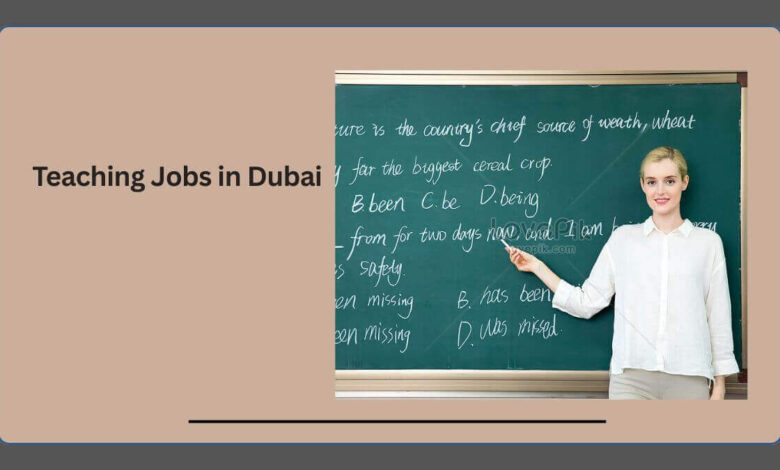 Teaching Jobs in Dubai