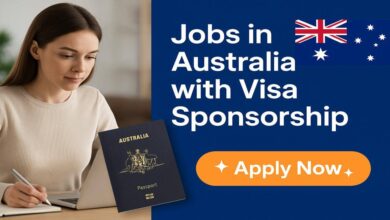 Jobs in Australia with Visa Sponsorship