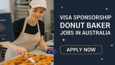 Visa Sponsorship Donut Baker Jobs in Australia